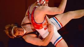 Photos; Hawk grapplers host Sandwich and Morrison