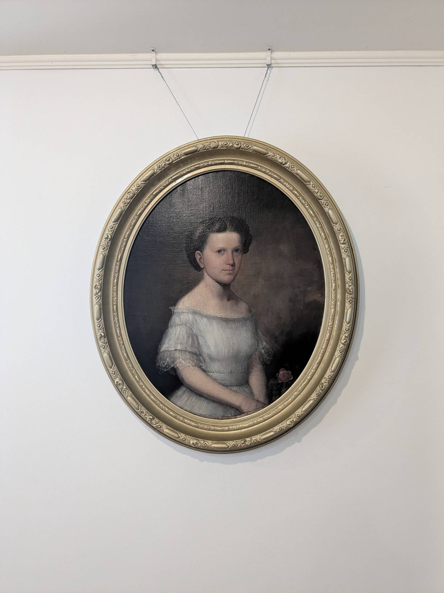 A mystery woman is among the portraits featured at the Bureau County History Center's portraits exhibit.