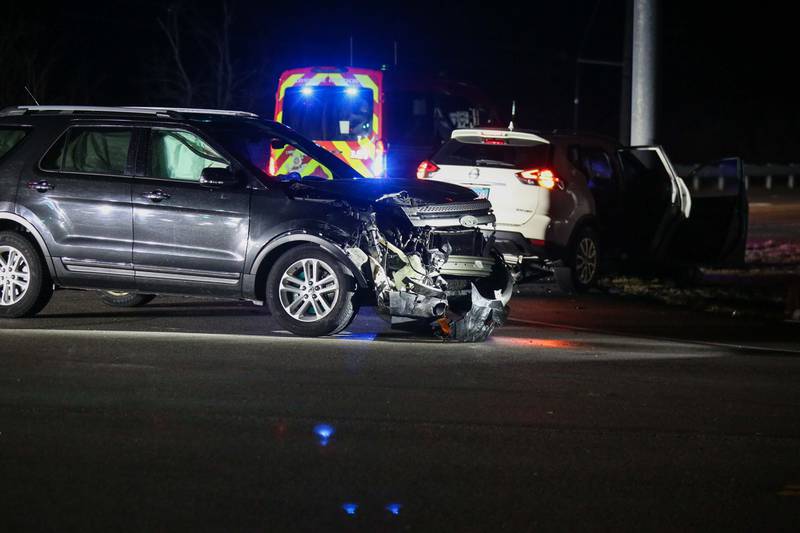 A woman sustained life-threatening injuries during a crash Monday, Feb. 27, 2023, at Route 176 and Haligus Road in Crystal Lake, police said.