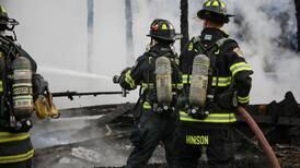 Barrington Hills barn destroyed in fire on Saturday
