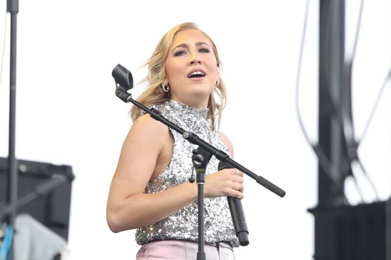 Maddie Marlow of Maddie & Tae performs on day 2 of the Taste of Joliet. Saturday, June 25, 2022 in Joliet.