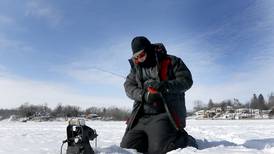 Chain O’ Lakes is an ice fishing destination – when the ice cooperates