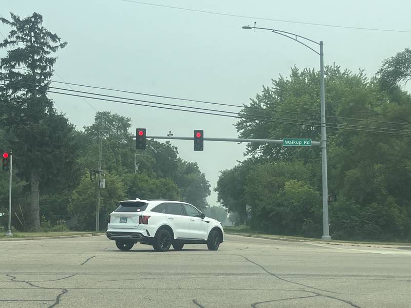 Intersection Walkup Road and Hillside Road will get improvements from the Walkup Road Intersection Safety Project starting this July. June 27, 2023.