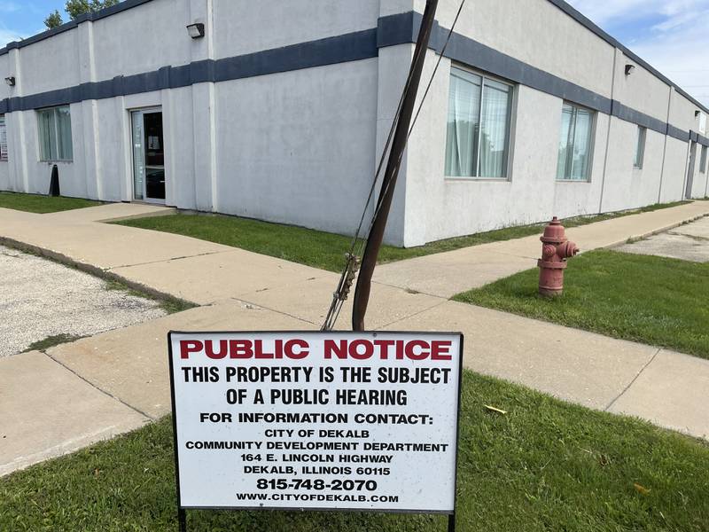 A building, located at 304 N. 6th St. in DeKalb, is seen Friday, Sept. 2, 2022. It could become home to a new grocery store and a small restaurant if the DeKalb Planning Zoning Commission and DeKalb City Council approve of a petitioner's rezoning request.