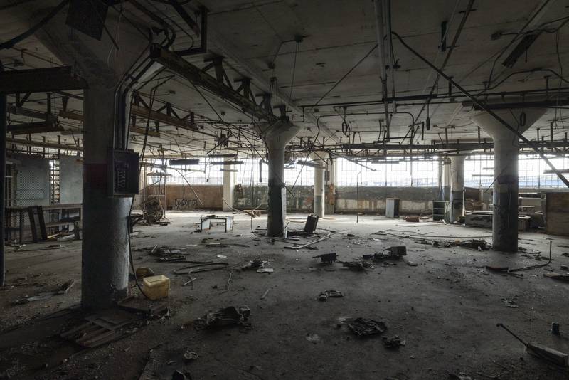 The Lawrence Bros. building is one of two that the city of Sterling is hoping to develop along the riverfront.