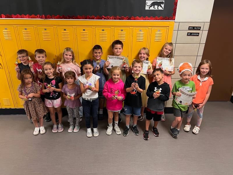 Jefferson Elementary School in Ottawa recently announced its Champions of the Charter for September 2024.