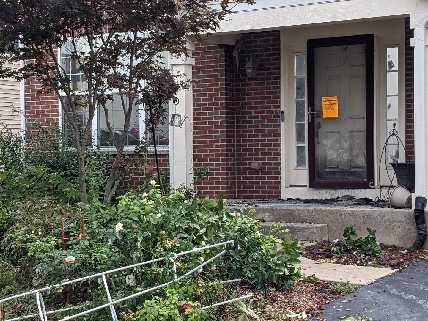Two people were injured in a house fire in the Southbury subdivision in Oswego that caused more than $600,000 in damage early Sunday, Aug. 17, 2025.