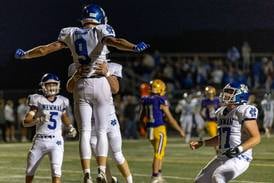 Newman overcomes strong start by Mendota to win 35-18, improve to 2-0