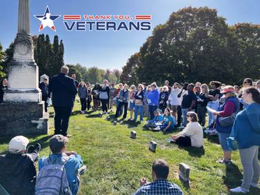 Nestled in Sycamore, vets leave reminders of wars gone by