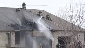 Photos: Firefighters respond to duplex fire on U.S. 6 in La Salle