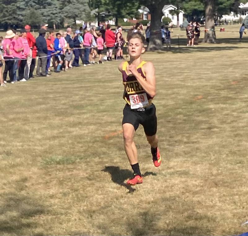 Morris ran in Saturday's Gary Coates Invitational in Princeton.