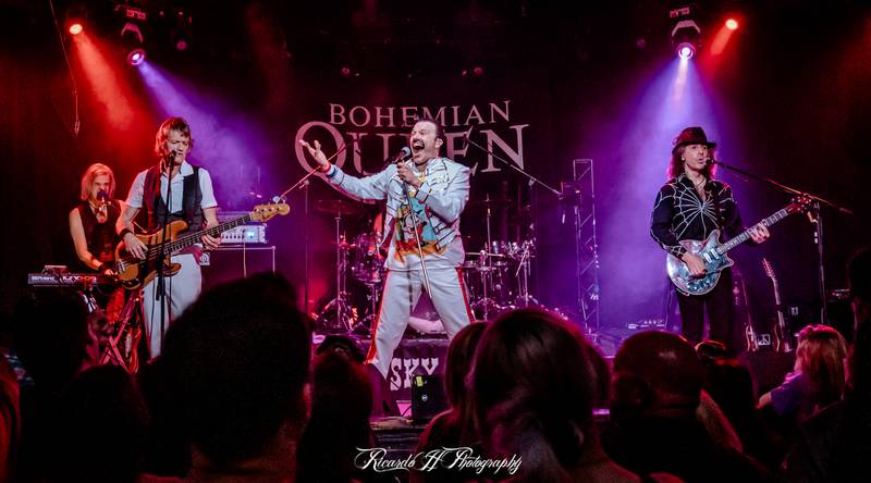 Bohemian Queen, a powerful tribute to one of the greatest rock bands of all time, will perform at 8 p.m. Friday, March 20 at Raue Center for the Arts in downtown Crystal Lake.
