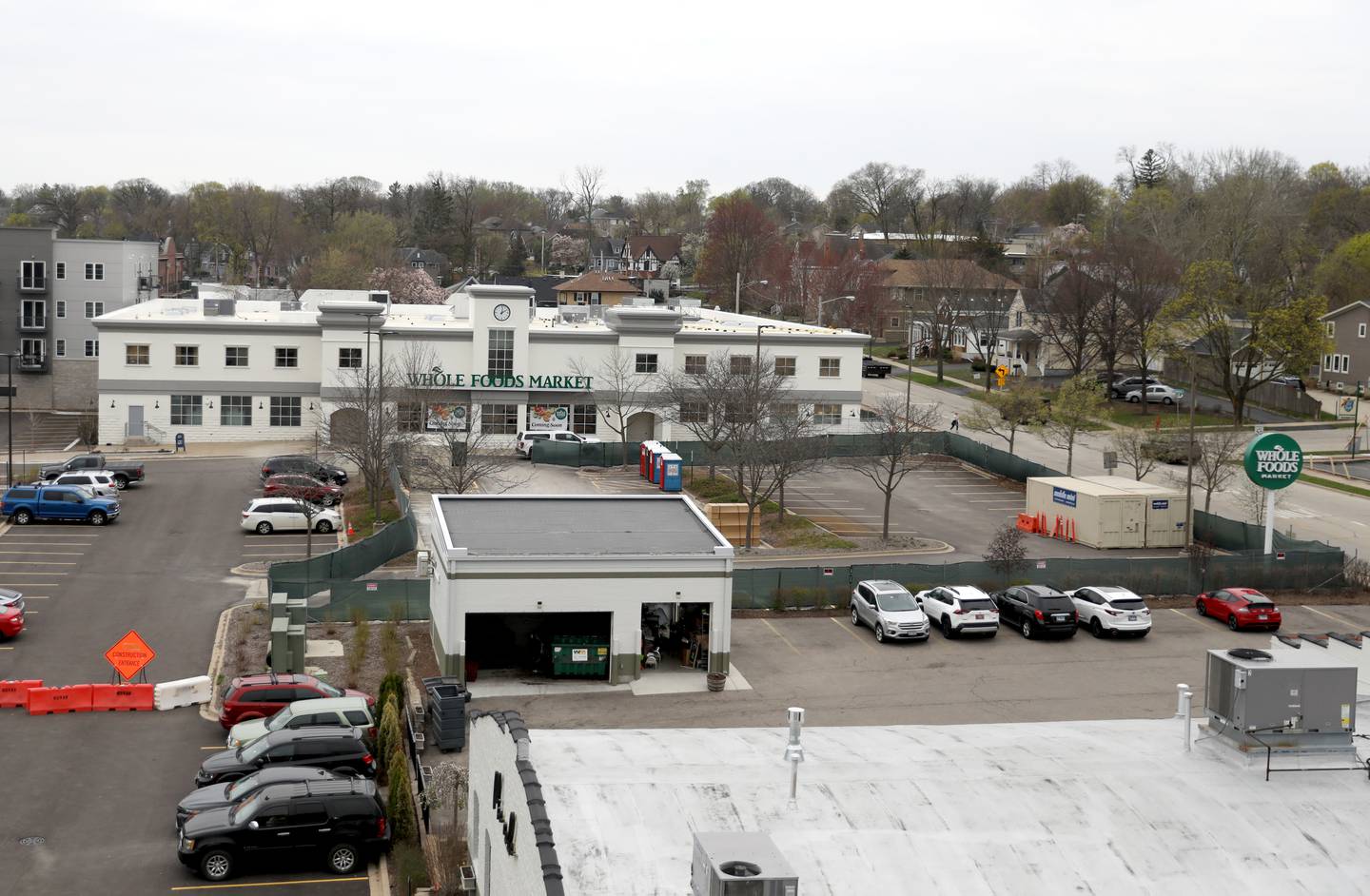 Whole Foods is still under renovation in St. Charles.