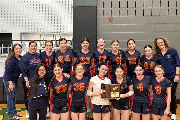 Carlo Acutis eighth grade volleyball wins regional title
