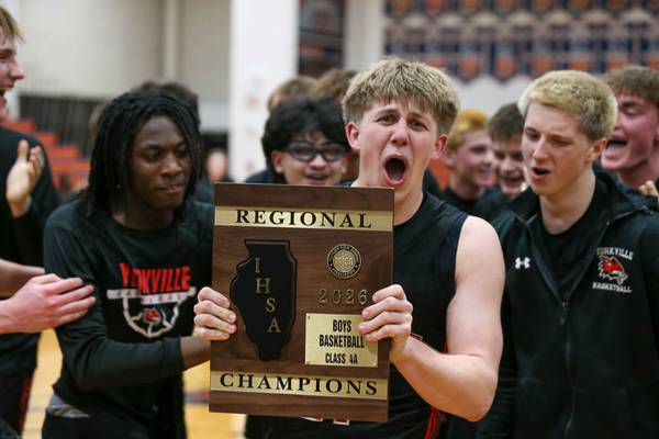 Photos: Yorkville vs. Downers Grove South boys basketball, Class 4A Naperville North Regional final
