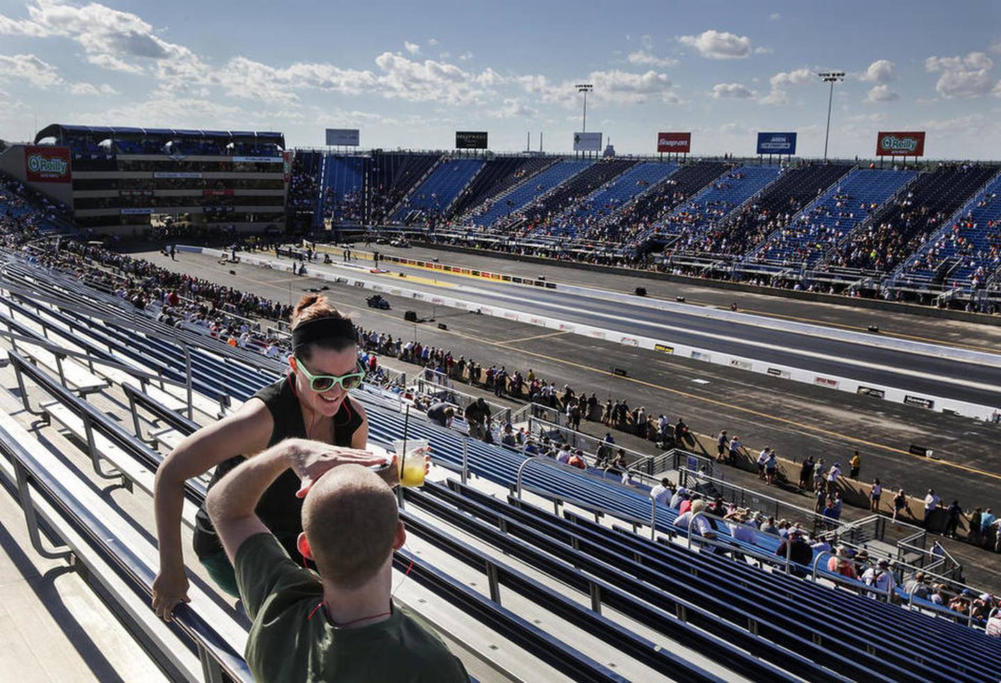 Route 66 Raceway in Joliet gives NHRA fans inside access, sensory