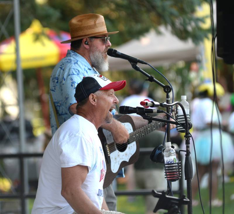 Burn N' Bush performed at the Oregon Park District's Concert in the Park on Tuesday, July 22, 2025 at Oregon Park West. The free concert was the final concert for the 2025 season.