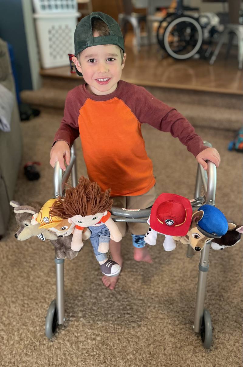 4-year-old Cohen Liggett from Cary is healing from a lawnmower accident that happened on Aug. 30, 2025 after undergoing four surgeries.