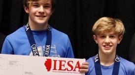 Two best friends, two state medals