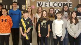 Sycamore Middle School names December students of the month