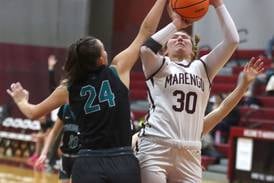 Photos: Woodstock North vs. Marengo in KRC girls basketball 