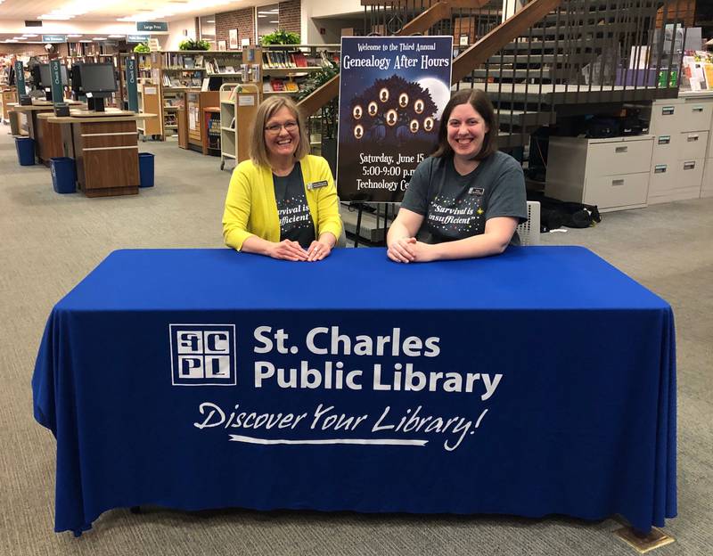 After a two-year hiatus, the St. Charles Public Library will resume its Genealogy After Hours from 5 to 9 p.m. on Saturday, June 11, 2022.