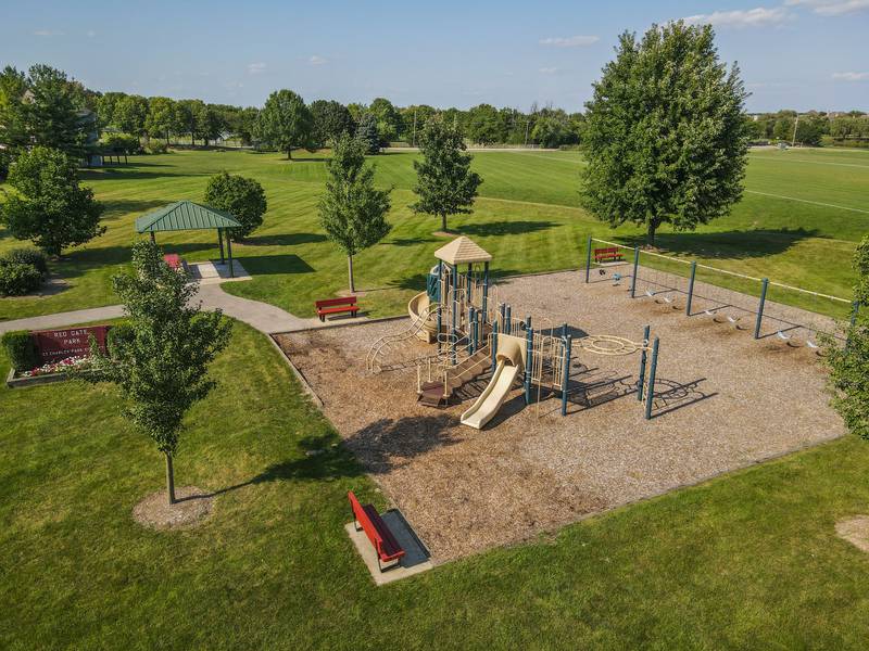 St. Charles Park District has announced its donation of Red Gate Park playground to Kids Around the World, a not-for-profit organization that collects used playground equipment and redistributes it to communities across the globe.