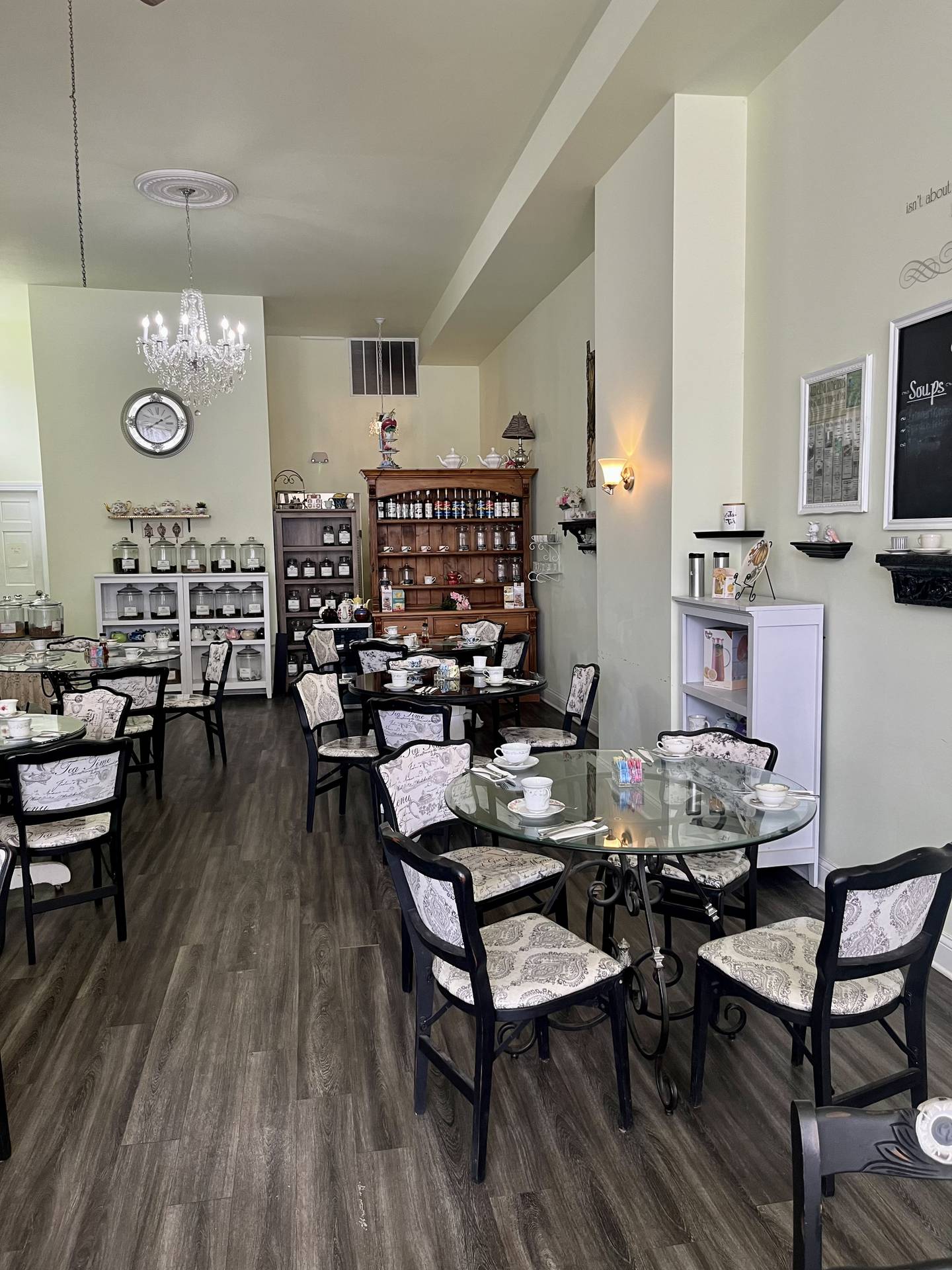 Calla Lily Tea Room is located at 
83 S. Lasalle St., Aurora.