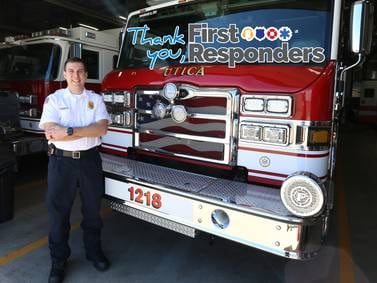 A cadet at 15, Utica Fire Chief Ben Brown became chief at 26