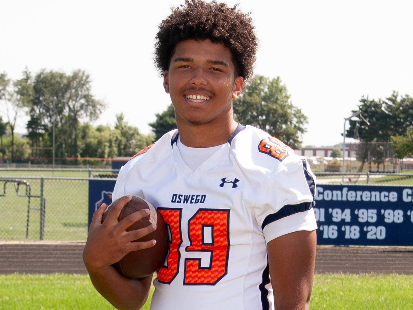 Oswego sophomore Taeden Thomas