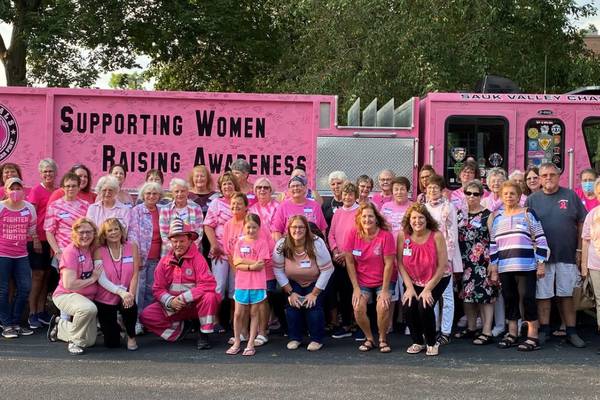 Pink Ribbon Club paints the park pink, among other events