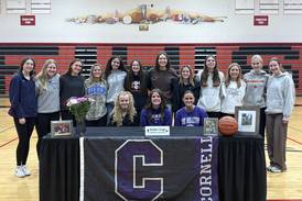 Forreston’s Vogt signs to play basketball at Cornell College