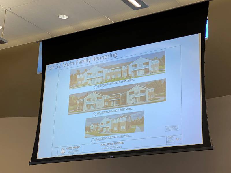 The model created Koru Group for Domera Developments showing what the apartment building could look like.