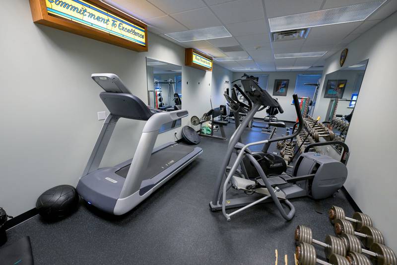 Exercise room at the Geneva Police Department on Friday, Jan. 9, 2026.