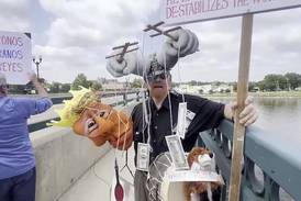 Video: No Kings protest in Dixon
