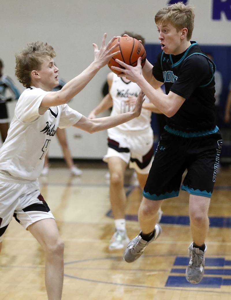 Photos Prairie Ridge vs. Woodstock North in a IHSA Class 3A boys basketball regional boys