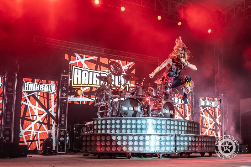 The ‘80s hard rock tribute band Hairball will bring their one-of-a-kind live event to the new Hard Rock Casino Rockford on Saturday, Oct. 25.