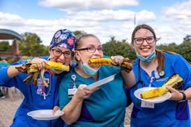 Northwestern Medicine hospitals improve rankings, celebrate with corn