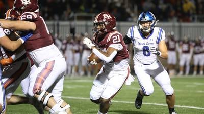 Brother Rice controls the trenches, cruises to quarterfinal victory over St. Charles North