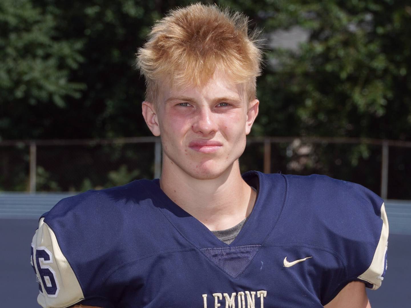 Lemont senior running back Albert Kunickis