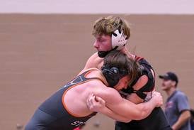 Yorkville’s Caleb Viscogliosi has future in football, but his wrestling coaches are glad he’s back on the mat