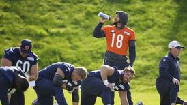Chicago Bears wrap up final practice in London; CB Tyrique Stevenson listed as doubtful