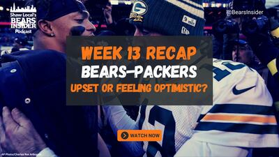 Bears Insider podcast 292: Reason for optimism despite loss to Packers