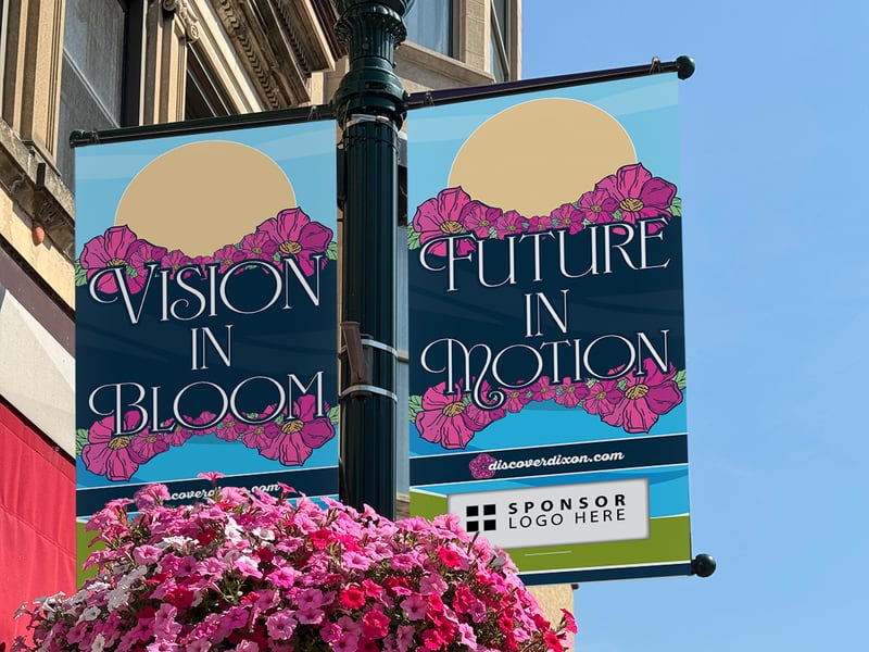 Discover Dixon’s 2025 city banners ready to order