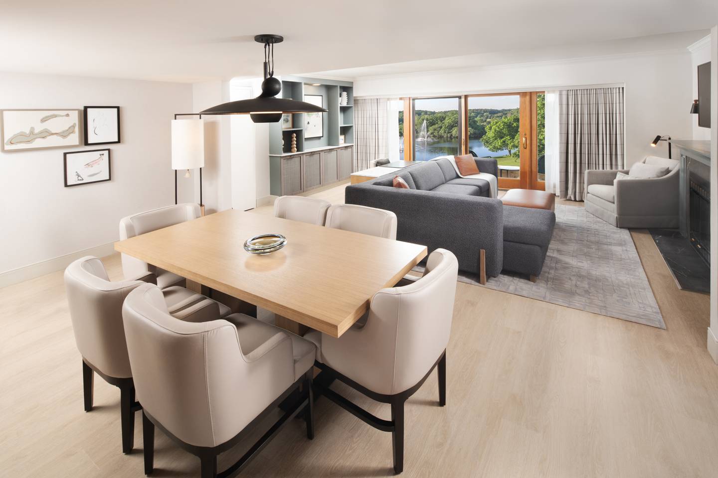 Newly-renovated guest rooms at the Grand Geneva Resort in Lake Geneva.