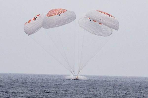 Astronauts return to Earth with SpaceX after 5 months at the International Space Station
