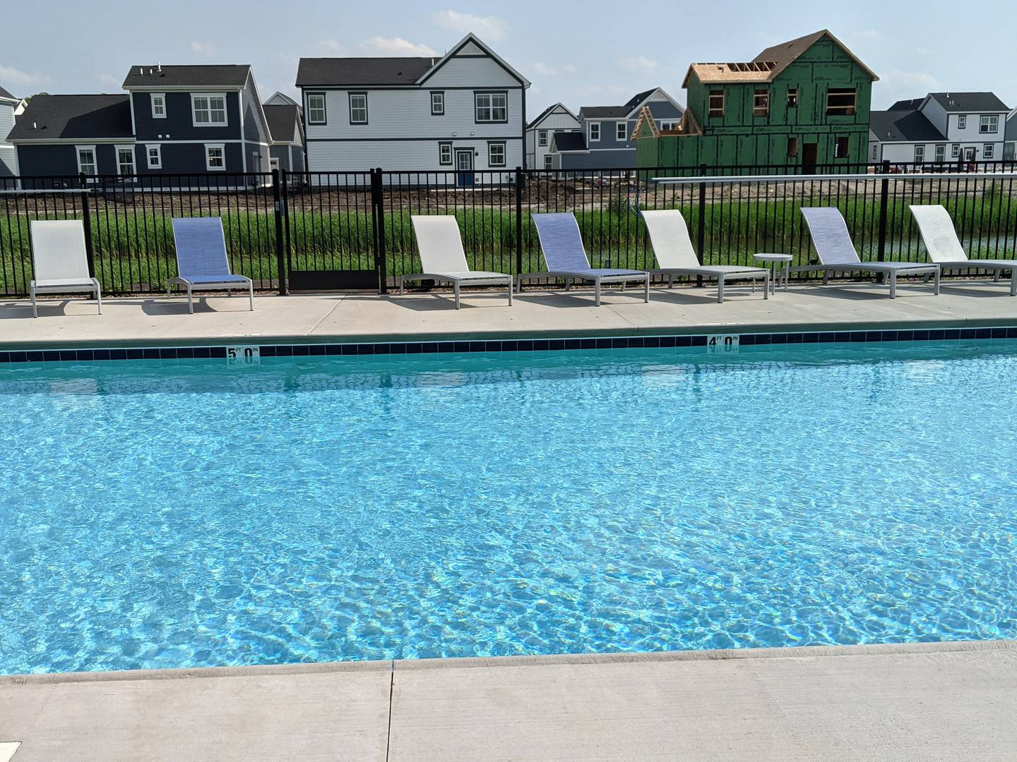 One of the features at Avanterra Wolf’s Crossing is a resort-style community swimming pool.