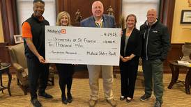 Midland States Bank makes $10K donation to USF nonprofit wing