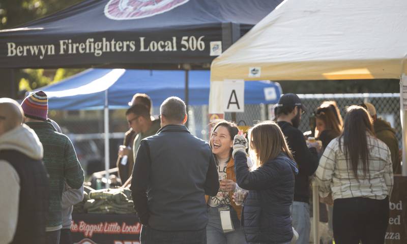 The 8th Annual Berwyn Brewfest was held Saturday, Oct. 8. 2022 at Proksa Park.