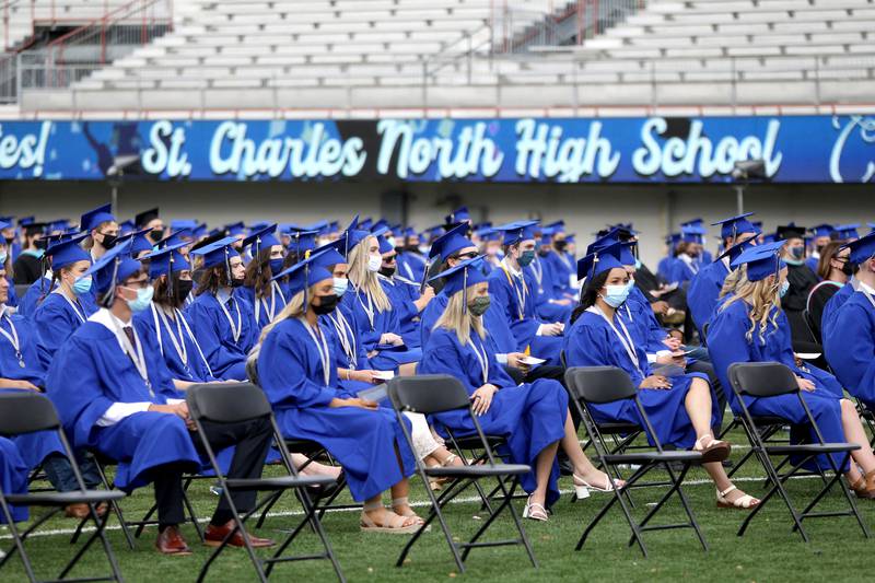 Photos St. Charles North High School graduation ceremony Shaw Local